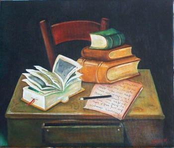 費爾南多 博特羅 Still Life With Books Naturaleza Muerta Con Libros